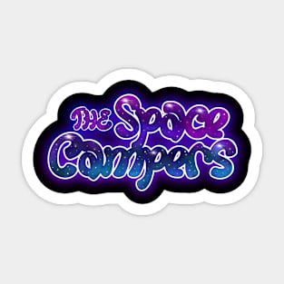 The Space Campers Glow Sticker